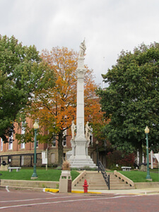 Statue in Illinois